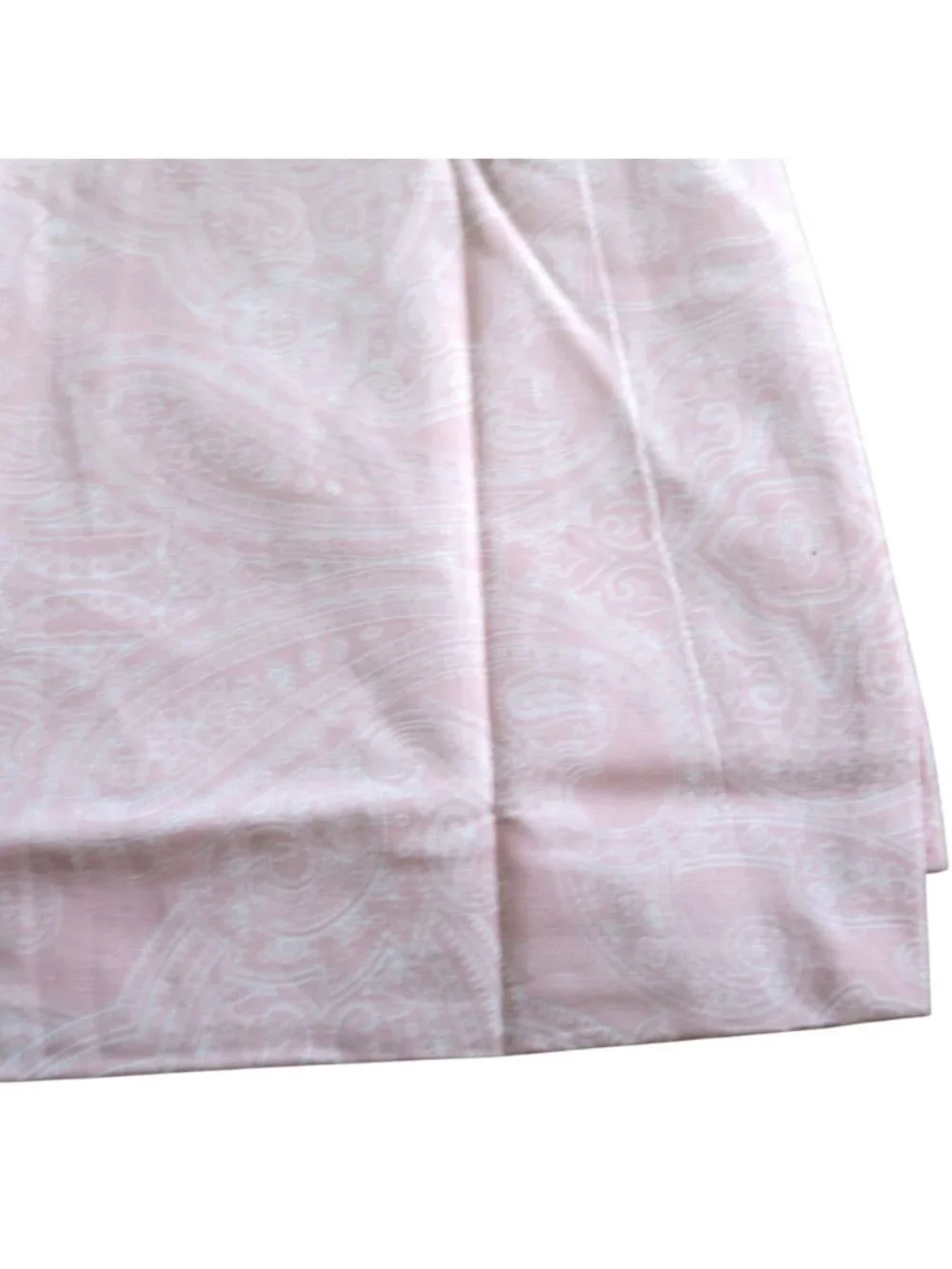 New IKEA JÄTTEVALLMO Pink White Paisley Pillowcase Shams Pair of 2 Standard